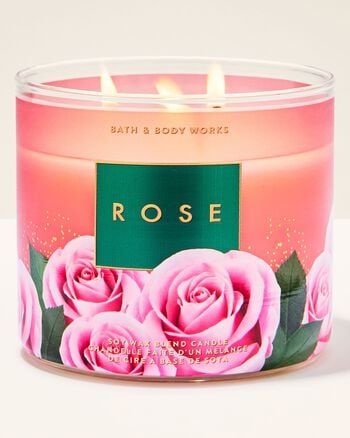 Rose 3-Wick Candle 3-Wick Candle