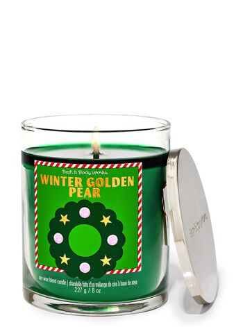 Winter Golden Pear Single Wick Candle 單芯蠟燭