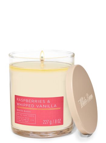 Raspberries & Whipped Vanilla Single Wick Candle 單芯蠟燭