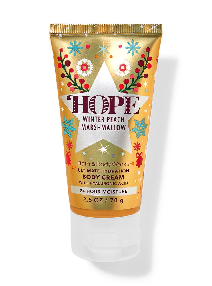 Winter Peach Marshmallow Travel Size Ultimate Hydration Body Cream 旅行裝極緻保濕身體乳霜