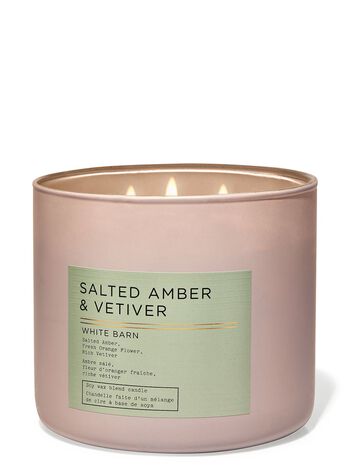 Salted Amber & Vetiver 3-Wick Candle 三芯蠟燭