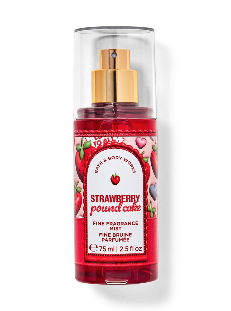 Strawberry Pound Cake Travel Size Fine Fragrance Mist 旅行裝香氛噴霧