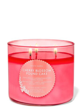 Cherry Blossom Pound Cake 3-Wick Candle 三芯蠟燭