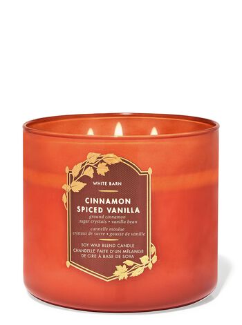Cinnamon Spiced Vanilla 3-Wick Candle 三芯蠟燭
