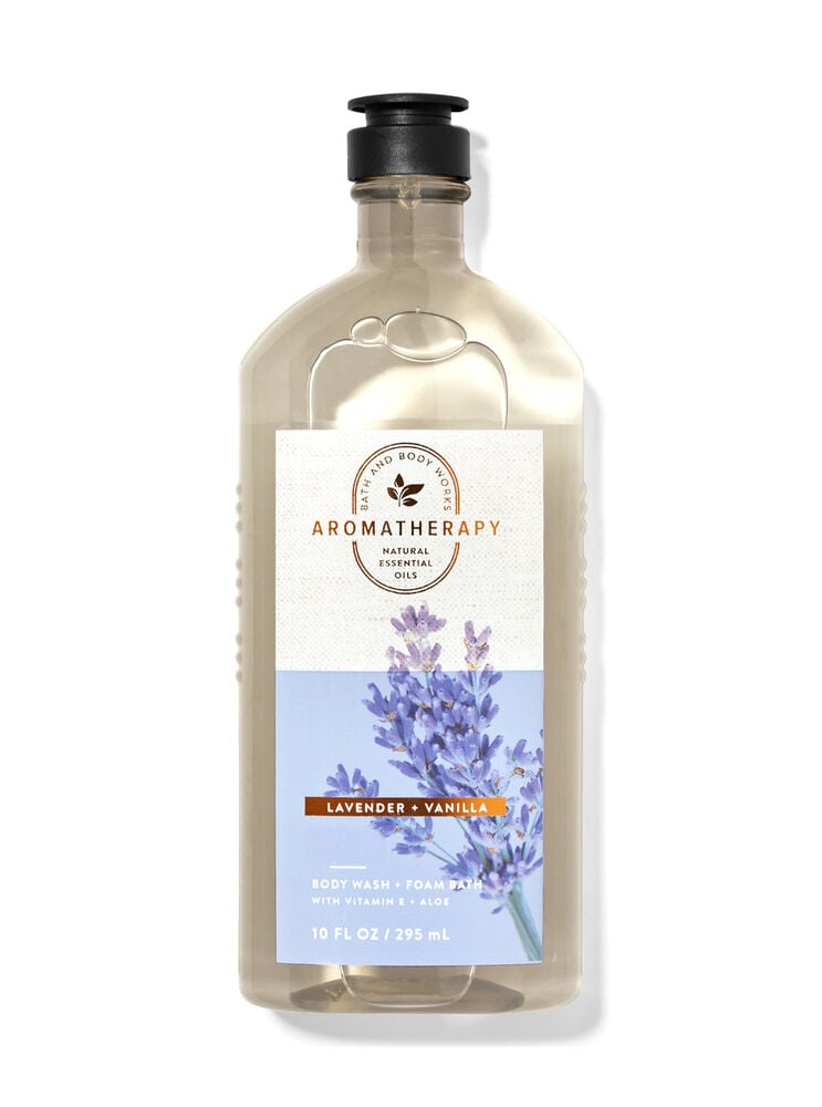 Lavender Vanilla Body Wash and Foam Bath 沐浴液和泡泡浴