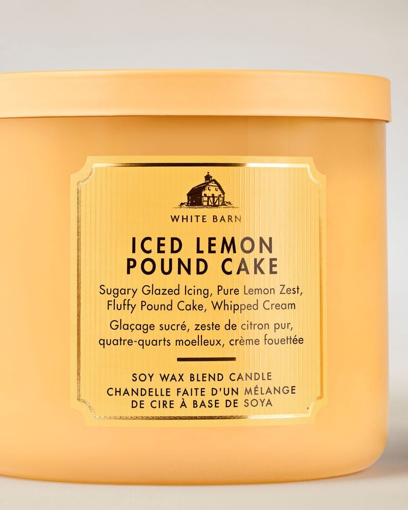 Iced Lemon Pound Cake 3-Wick Candle 三芯蠟燭