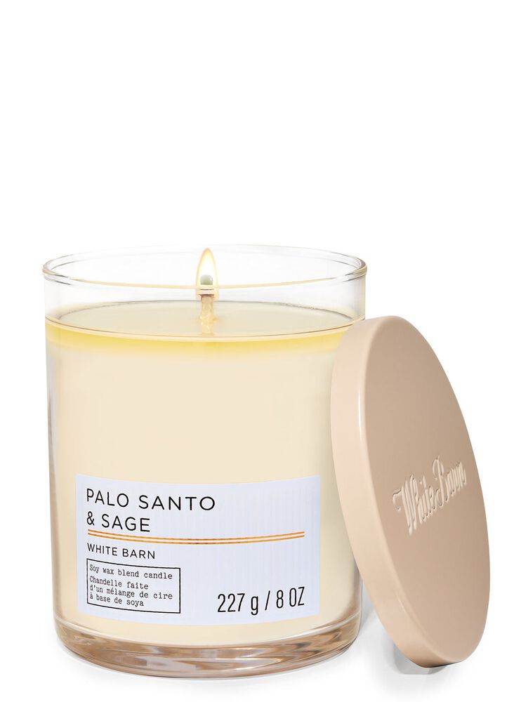 Palo Santo & Sage Single Wick Candle 單芯蠟燭
