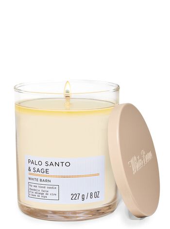Palo Santo & Sage Single Wick Candle 單芯蠟燭