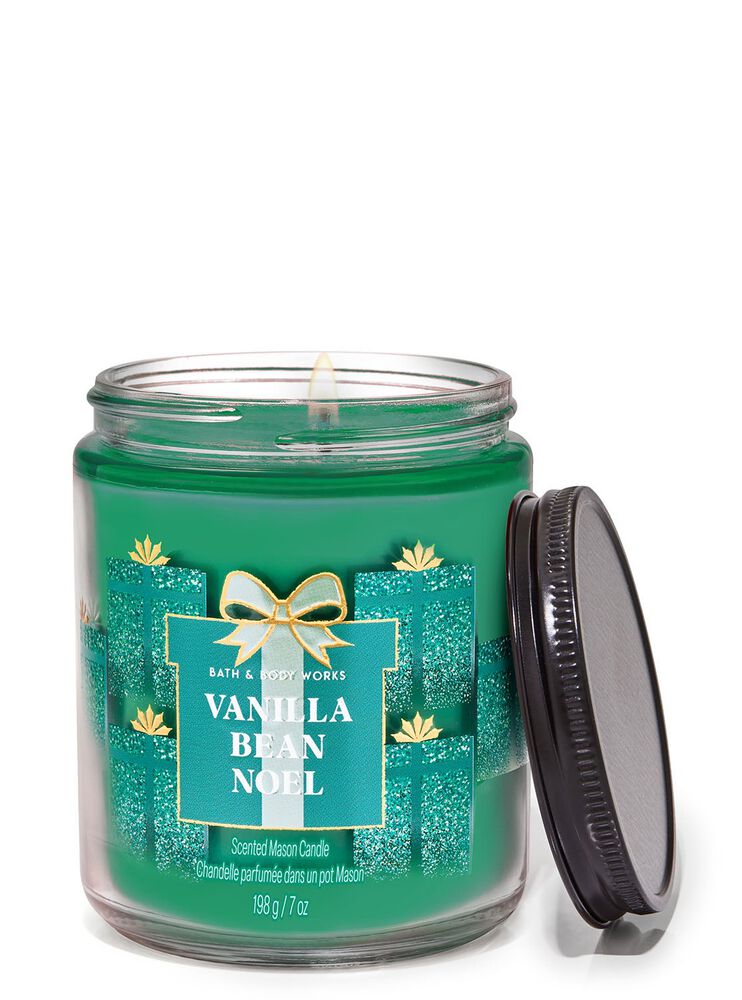 Vanilla Bean Noel Mason Single Wick Candle 梅森罐裝單芯蠟燭