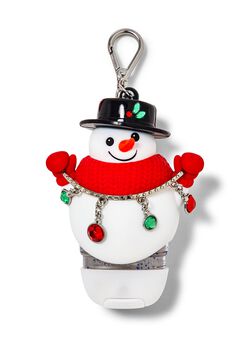 Light-Up Blingy Jolly Snowman PocketBac Holder image number null