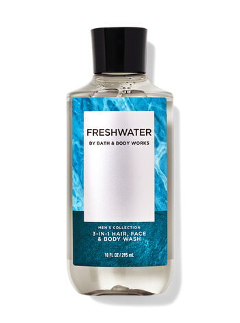 Freshwater 3-in-1 Hair, Face & Body Wash 三合一沐浴液