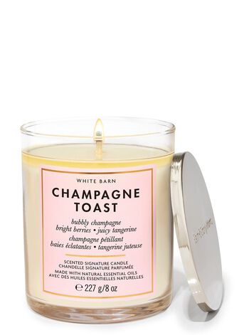 Champagne Toast Signature Single Wick Candle 單芯蠟燭