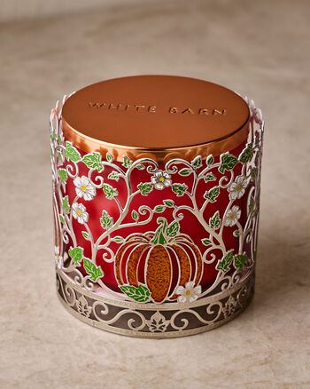 Pretty Pumpkin Sleeve 3-Wick Candle Holder 三芯蠟燭臺