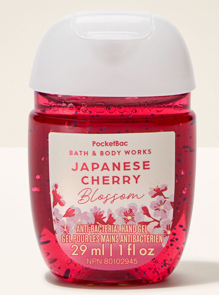Japanese Cherry Blossom PocketBac Hand Sanitizer PocketBac搓手液