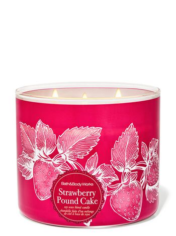 Strawberry Pound Cake 3-Wick Candle 三芯蠟燭