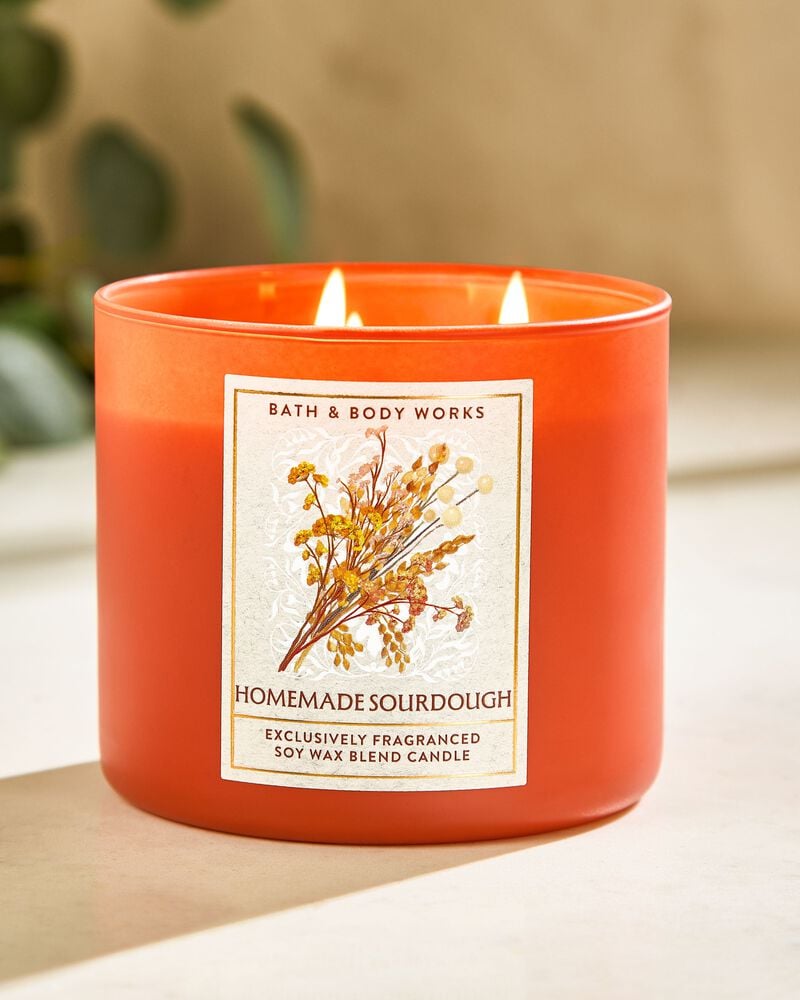 Homemade Sourdough 3-Wick Candle 三芯蠟燭