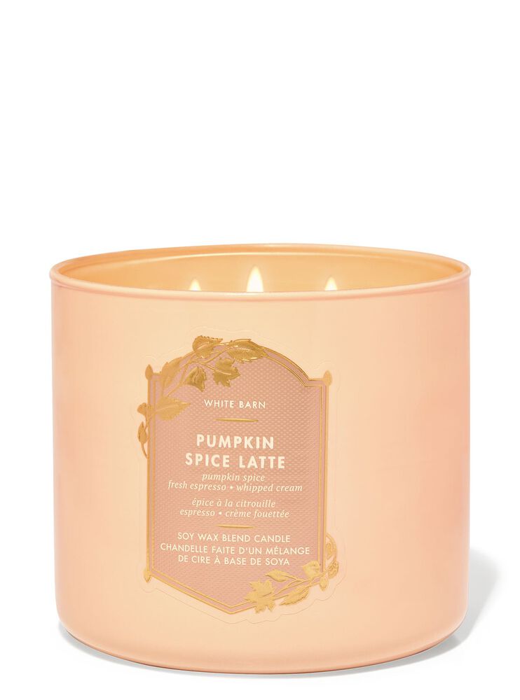 Pumpkin Spice Latte 3-Wick Candle 三芯蠟燭