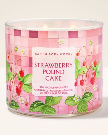 Strawberry Pound Cake 3-Wick Candle 三芯蠟燭
