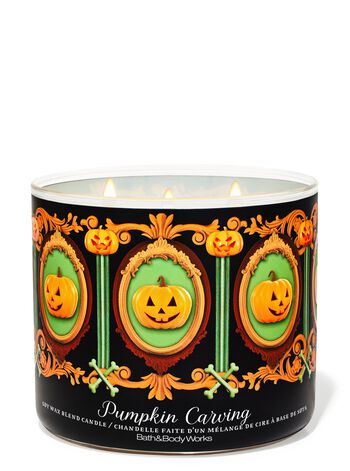 Pumpkin Carving 3-Wick Candle 三芯蠟燭