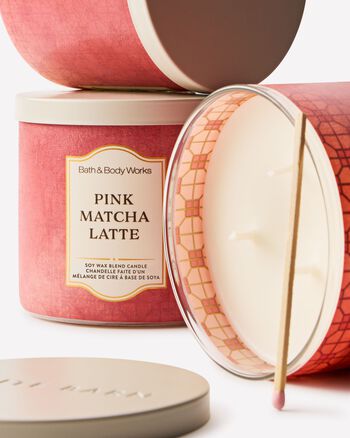 Pink Matcha Latte 3-Wick Candle 3-Wick Candle