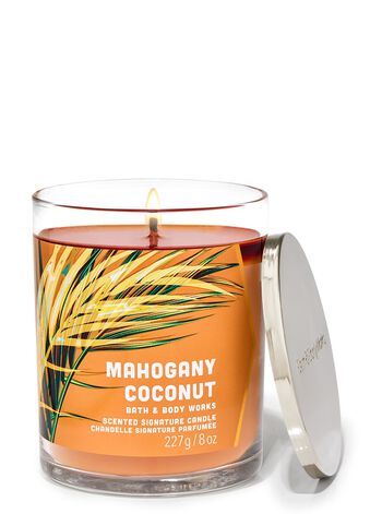 Mahogany Coconut Signature Single Wick Candle 招牌單芯蠟燭