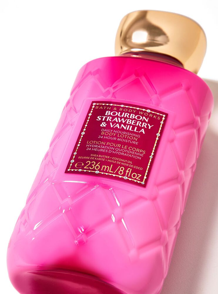 Bourbon Strawberry & Vanilla Body Lotion 潤膚露