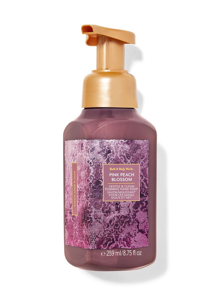 Pink Peach Blossom Gentle & Clean Foaming Hand Soap 溫和泡泡潔手液
