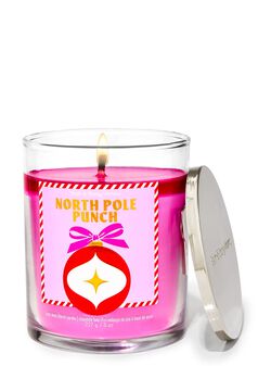 North Pole Punch Single Wick Candle image number null