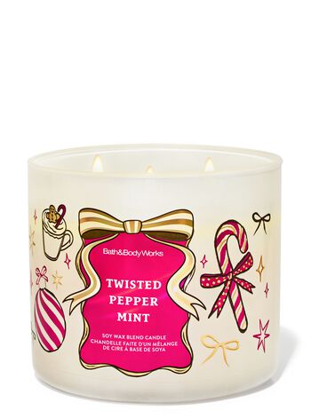 Twisted Peppermint 3-Wick Candle 三芯蠟燭