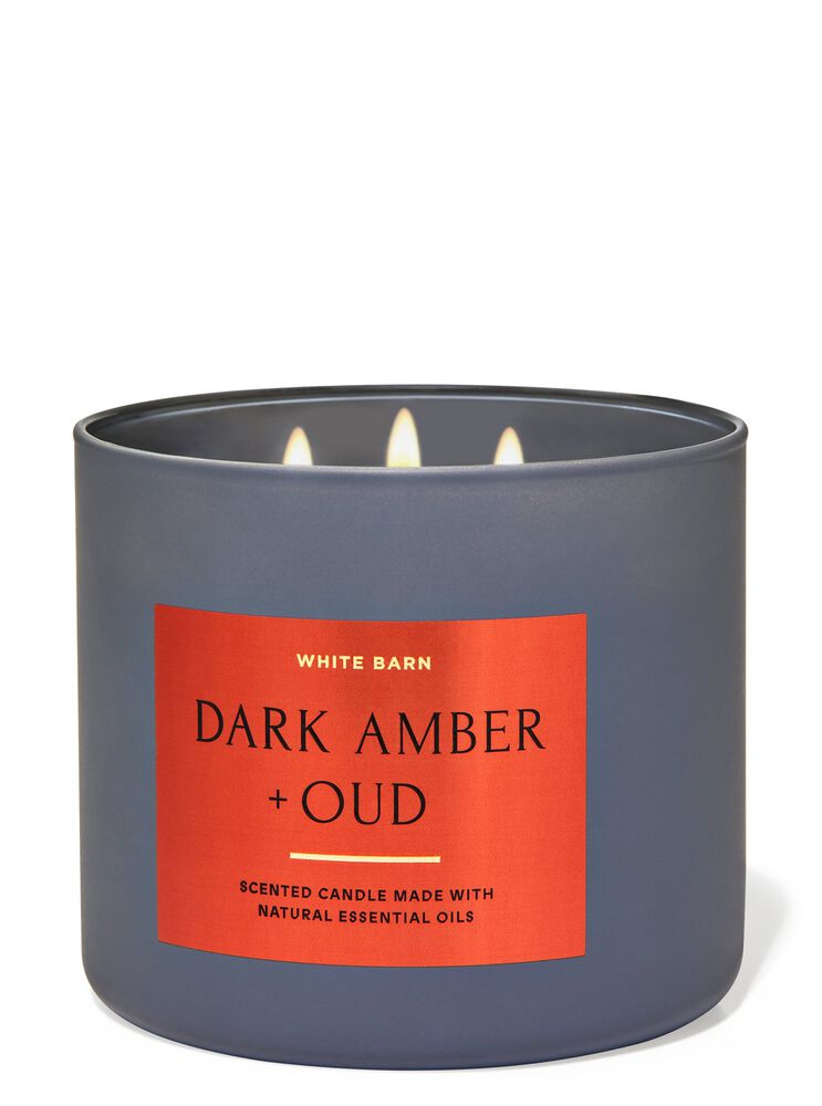 Dark Amber Oud 3-Wick Candle 三芯蠟燭