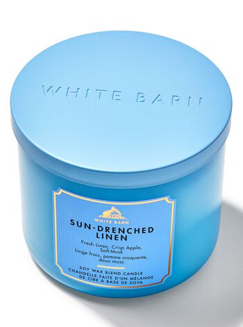 Sun-Drenched Linen 3-Wick Candle 三芯蠟燭