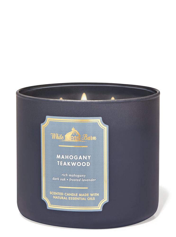 Mahogany Teakwood 3-Wick Candle 三芯蠟燭