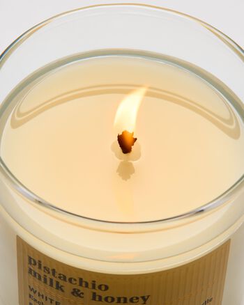 Pistachio Milk & Honey Single Wick Candle 單芯蠟燭