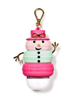 Macaron Snowman PocketBac Holder