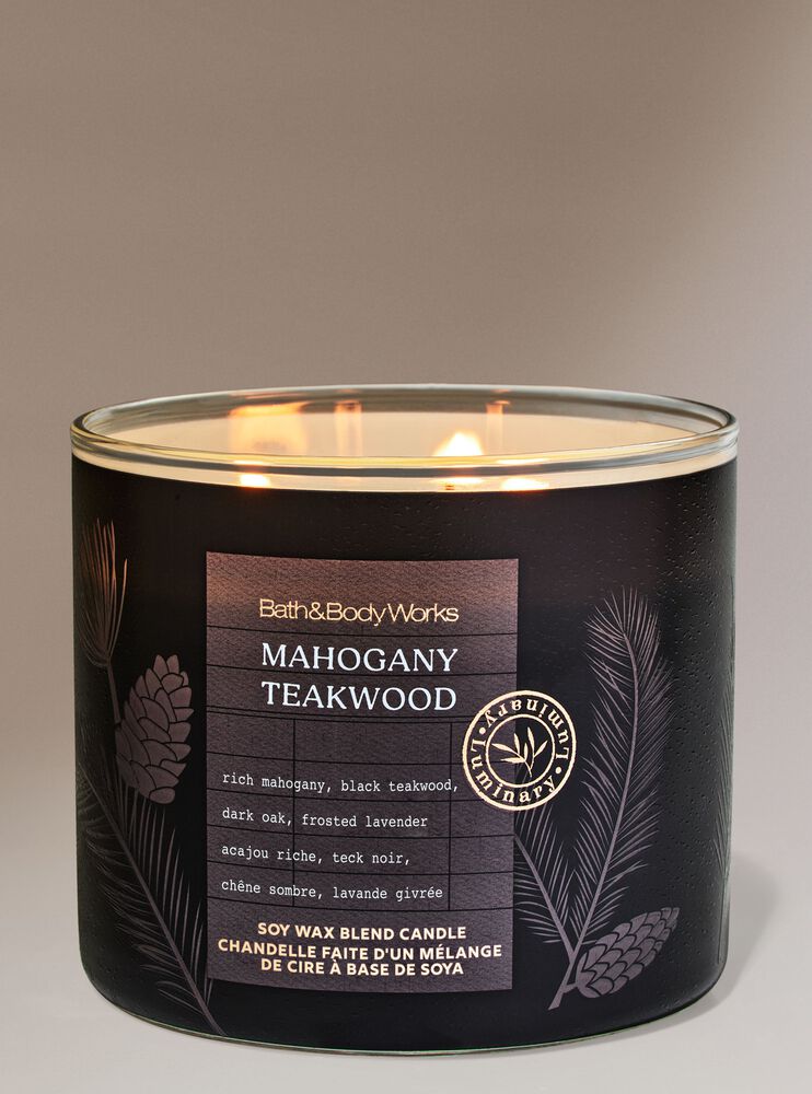 Mahogany Teakwood 3-Wick Candle 三芯蠟燭