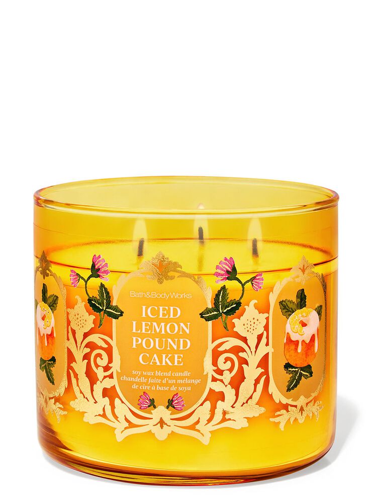 Iced Lemon Pound Cake 3-Wick Candle 三芯蠟燭