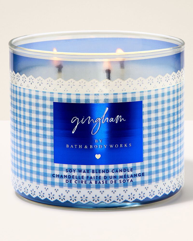 Gingham 3-Wick Candle 三芯蠟燭