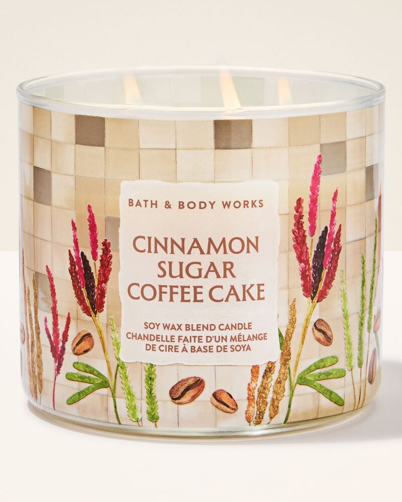 Cinnamon Sugar Coffee Cake 3-Wick Candle 三芯蠟燭