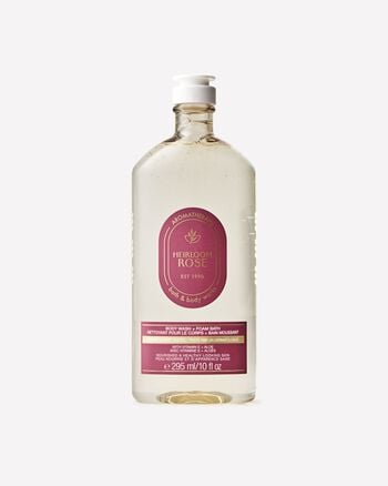 Heirloom Rose Body Wash & Foam Bath 沐浴露與泡泡浴