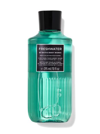 Freshwater 3-in-1 Hair, Face & Body Wash 三合一洗頭水、洗面奶和沐浴露