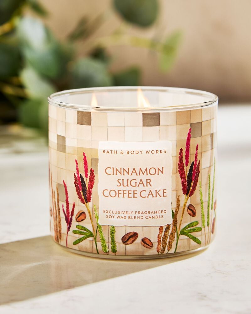 Cinnamon Sugar Coffee Cake 3-Wick Candle 三芯蠟燭