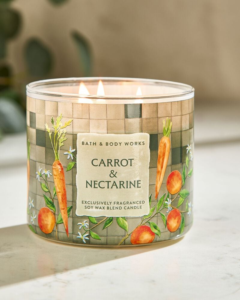 Carrot & Nectarine 3-Wick Candle 三芯蠟燭