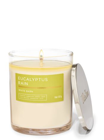 Eucalyptus Rain Signature Single Wick Candle 皇牌單芯蠟燭