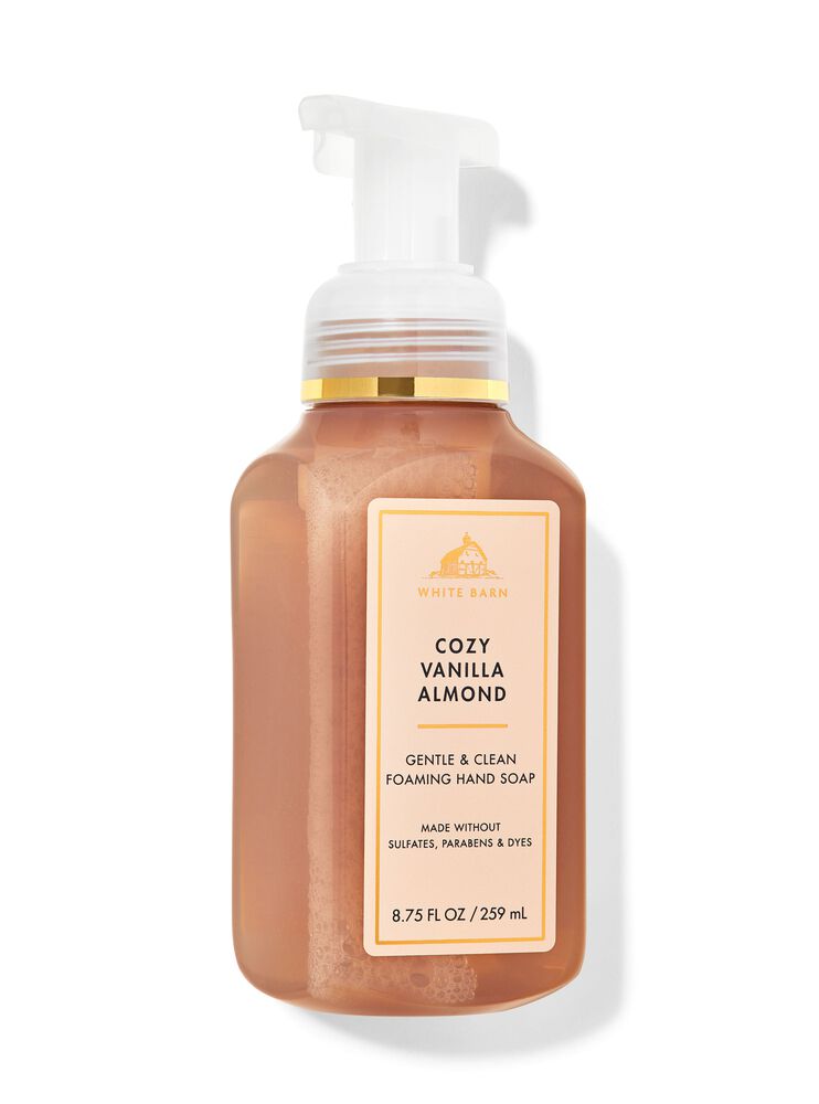 Cozy Vanilla Almond Gentle & Clean Foaming Hand Soap 溫和泡泡潔手液