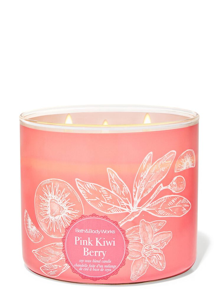 Pink Kiwi Berry 3-Wick Candle 三芯蠟燭