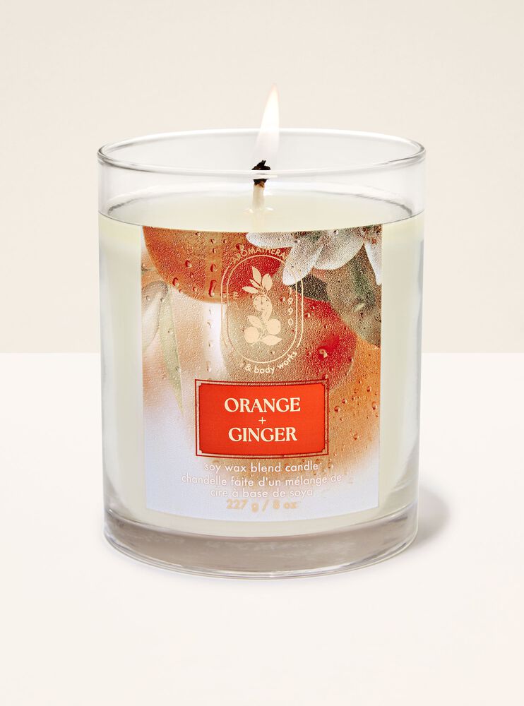 Orange Ginger Single Wick Candle 單芯蠟燭