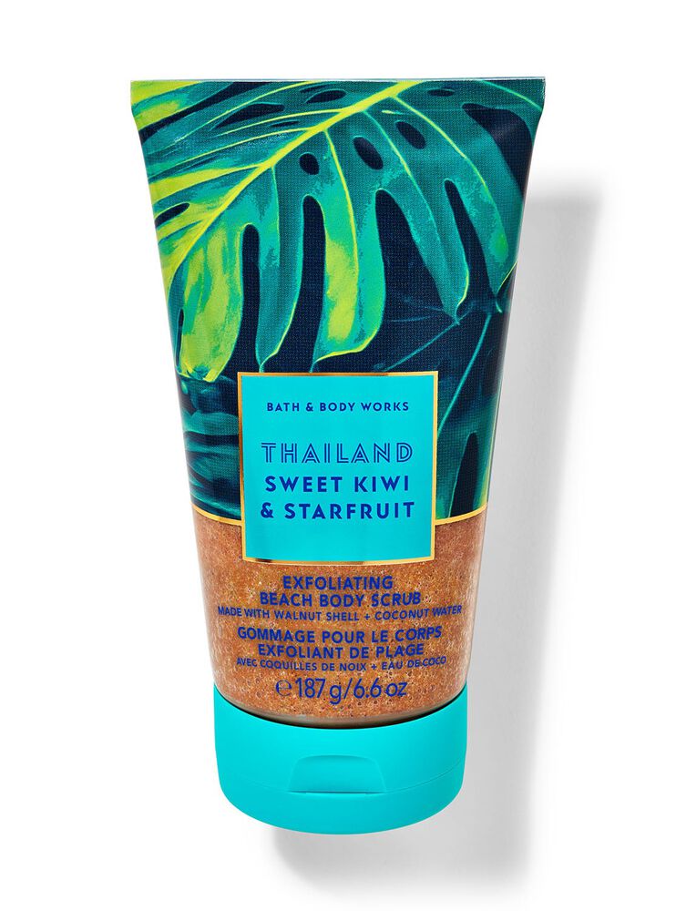 Thailand Sweet Kiwi & Starfruit Exfoliating Glow Body Scrub Exfoliating Glow Body Scrub