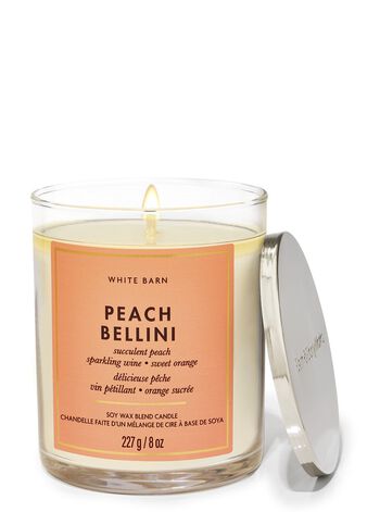 Peach Bellini Single Wick Candle 單芯蠟燭