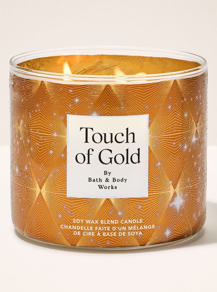 Touch of Gold 3-Wick Candle 3-Wick Candle