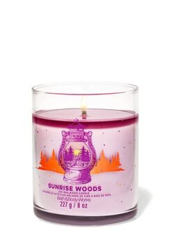 Sunrise Woods Signature Single Wick Candle